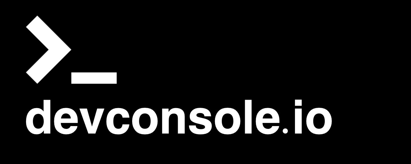 devconsole.io